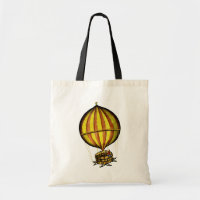 Hot Air Balloon Yellow and Red