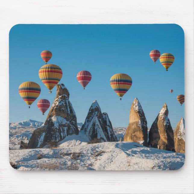 Hot Air Ballooning in Cappadocia Mouse Pad (Front)