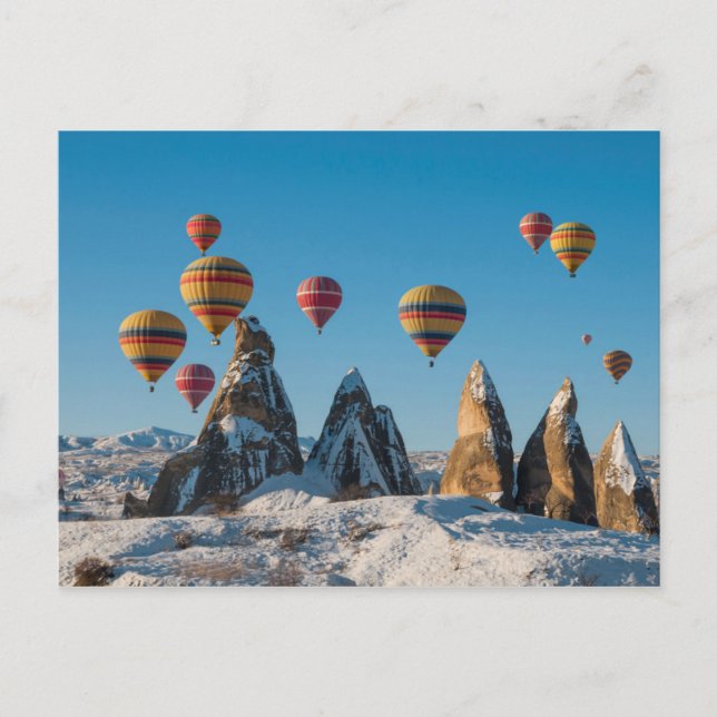 Hot Air Ballooning in Cappadocia Postcard (Front)