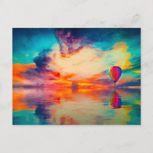 Hot Air Ballooning Postcard