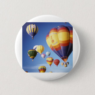 Hot air balloons 2 inch round button