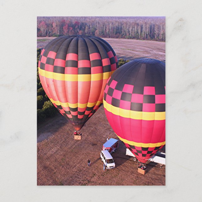 Hot Air Balloons 6 Postcard (Front)
