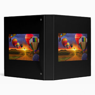 Hot Air Balloons Binder