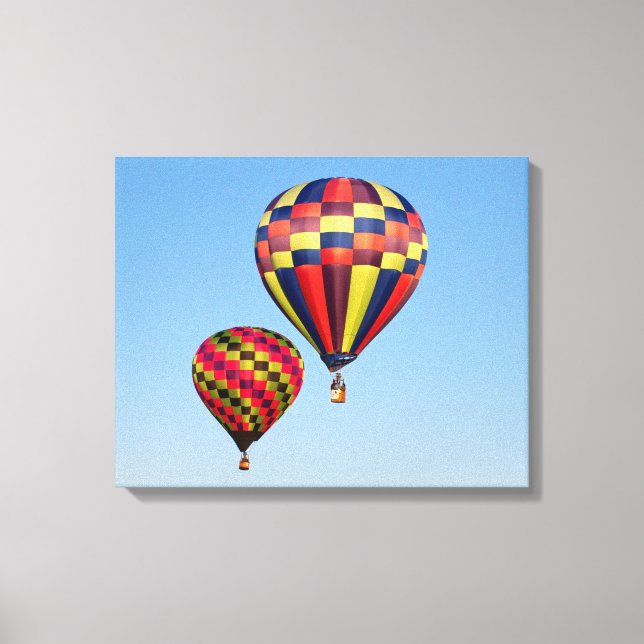 Hot Air Balloons Canvas Print (Front)