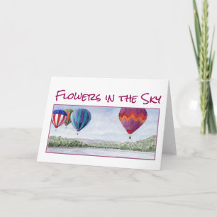Hot Air Balloons Card