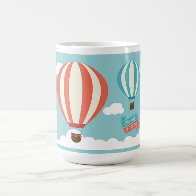 *HOT AIR BALLOONS** COFFEE/TEA MUG (Center)