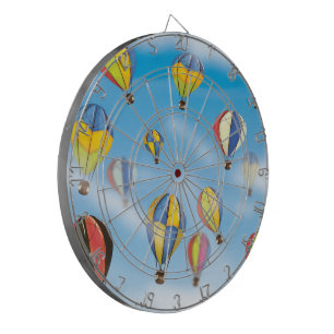 Hot Air Balloons Dartboard