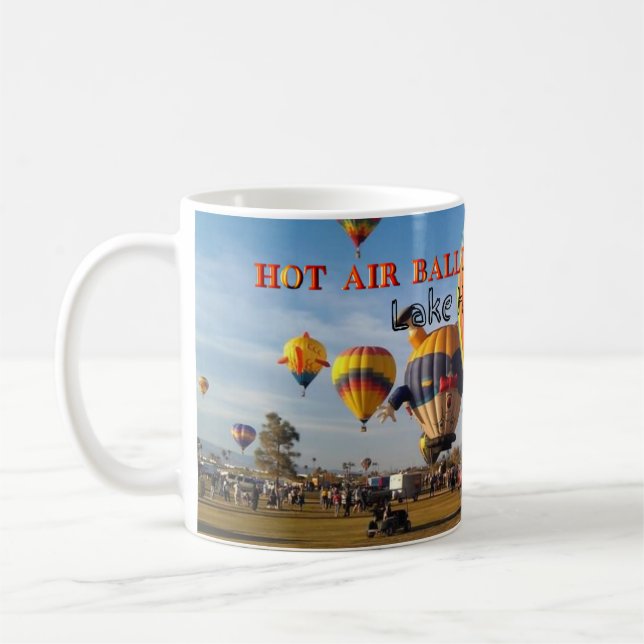Hot Air Balloons Festival Lake Havasu Coffee Mug (Left)