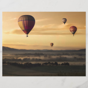 Hot air balloons flyer