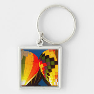 Hot Air Balloons Glow Keychain