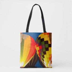 Hot Air Balloons Glow Tote Bag
