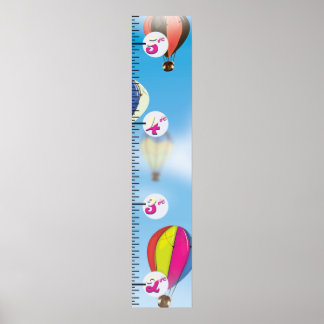 Hot Air Balloons Growth Chart