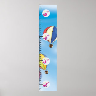 Hot Air Balloons Growth Chart