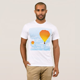 Hot Air Balloons In Clouds Ballooning T-Shirt