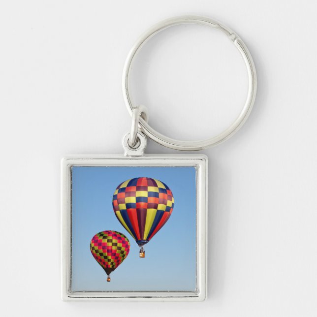 Hot Air Balloons Keychain (Front)
