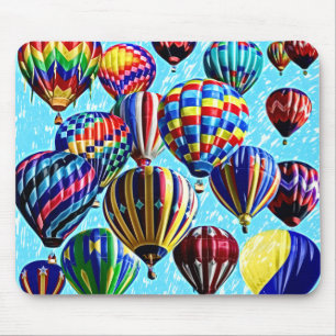 Hot Air Balloons Mouse Pad
