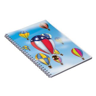 Hot Air Balloons Notebook
