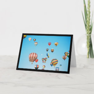 Hot Air Balloons- Song of Sol. 2:3 Greeting Card
