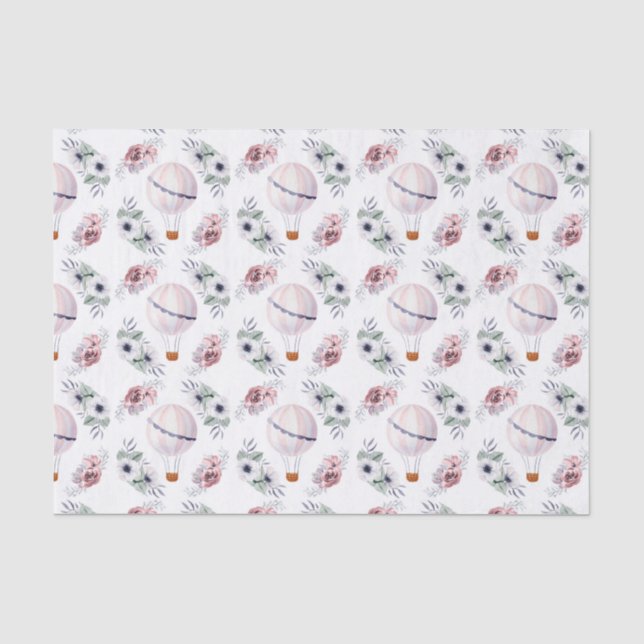 Hot Air Balloons Tissue Paper (Front)