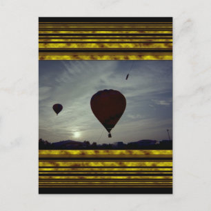 Hot Air Launch Postcard