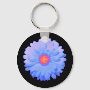 Hot and Cold Marigold Keychain