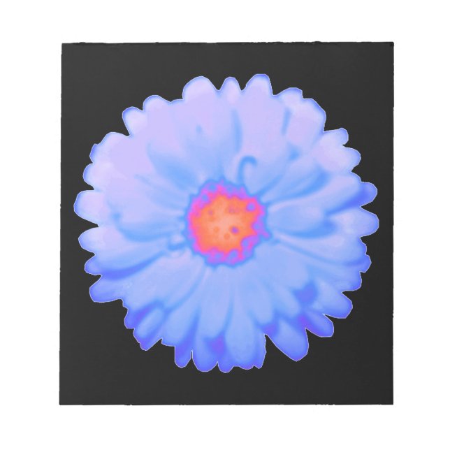 Hot and Cold Marigold Notepad (Front)
