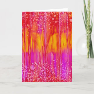 "Hot and Pink" - All Occasion Greeting Card