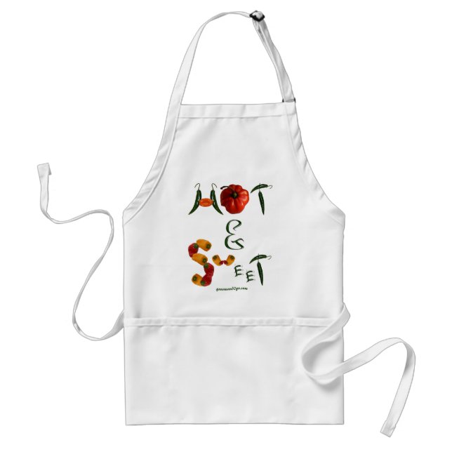 Hot and Sweet Standard Apron (Front)