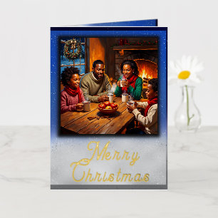 Hot Apple Cider Christmas Greeting