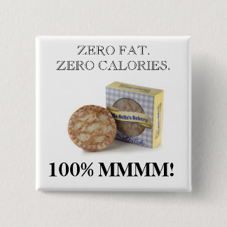 Hot Apple Pie 2 Inch Square Button