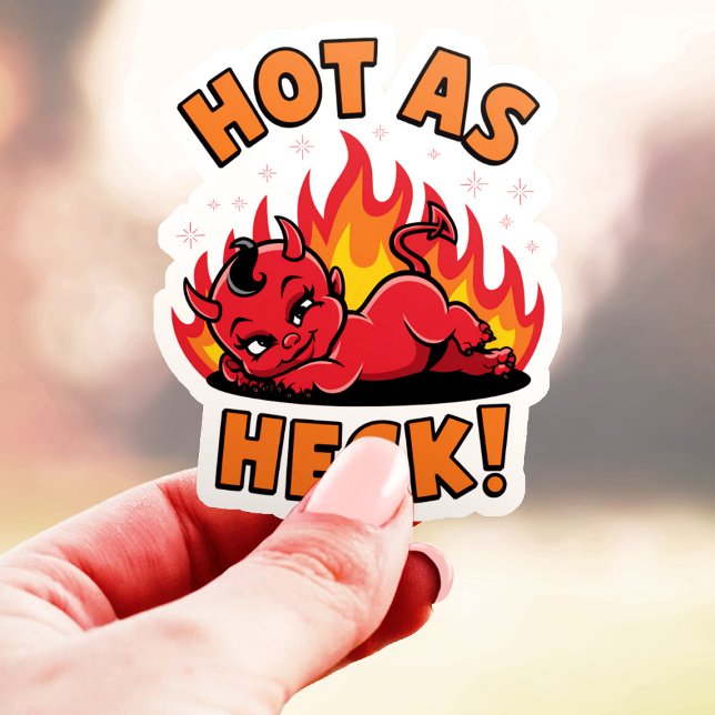 Hot as Heck Cute Devil Baby Vinyl (Creator Uploaded)