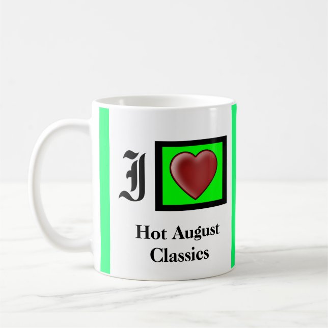 Hot August Classics Coffee Mug (Left)