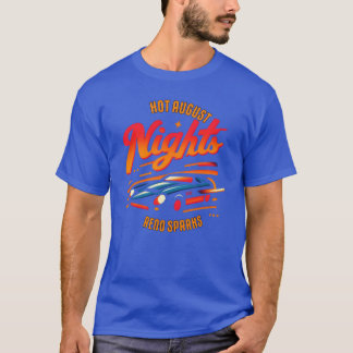 Hot August Nights 2024 Reno Sparks Car Show girl T-Shirt