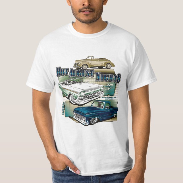 hot august nights funny T-Shirt (Front)