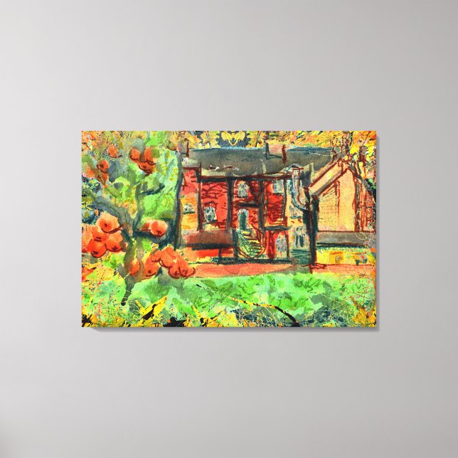 Hot Autumn Day in Wales on canvas (Front)