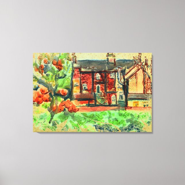 Hot Autumn Day in Wales on canvas (Front)