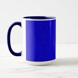 Hot Blue Mosaic Tiles,  Mug