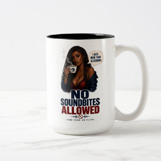 Hot, Bold, and Not For The Timid Two-Tone Coffee Mug