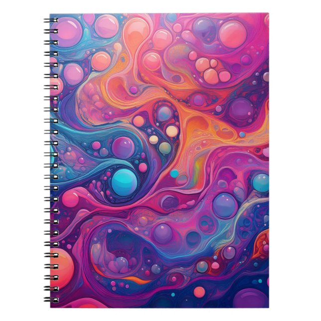 Hot Bubbles Notebook (Front)