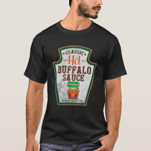 Hot Buffalo Family Sauce Costume Halloween Uniform T-Shirt