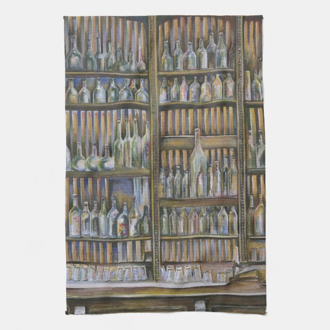 Hot, But not Moving Kitchen Towel (Vertical)