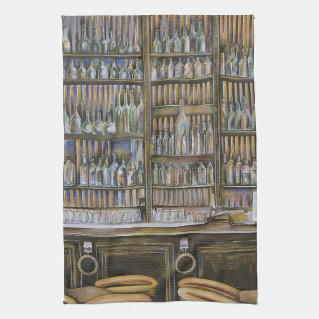 Hot, But not Moving Kitchen Towel (Vertical)
