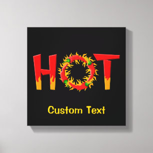 HOT CANVAS PRINT