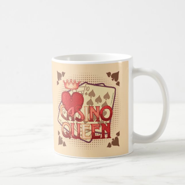 Hot Casino Queen Coffee Mug (Right)