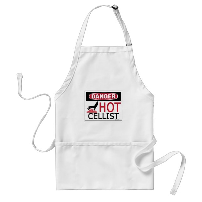 Hot Cellist Standard Apron (Front)