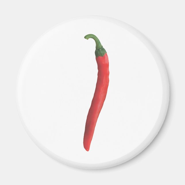 Hot Chile Pepper Magnet (Front)