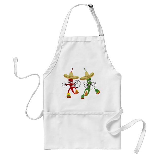 Hot Chili Contest Standard Apron (Front)