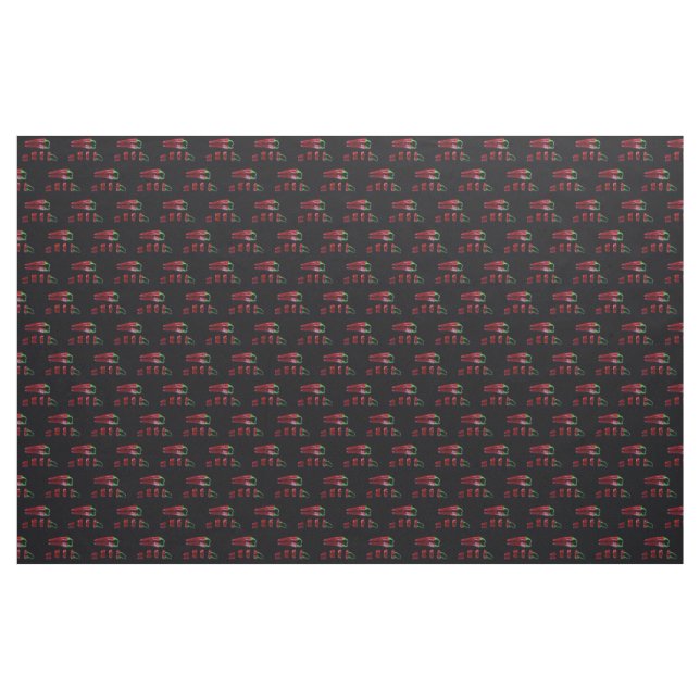 Hot chili fabric (Yard)
