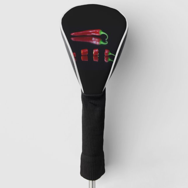 Hot chili golf head cover (Front)