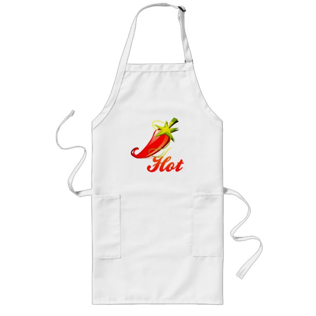 Hot Chili Long Apron (Front)